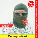Motorcycle Mask with Filter Balaclava Headgear Cycling Full Face Mask Helmet Topi #NinjaMask #骑士头盔内帽 #Topeng #9701